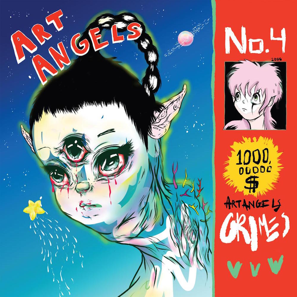 Art Angels by Grimes Background Cover