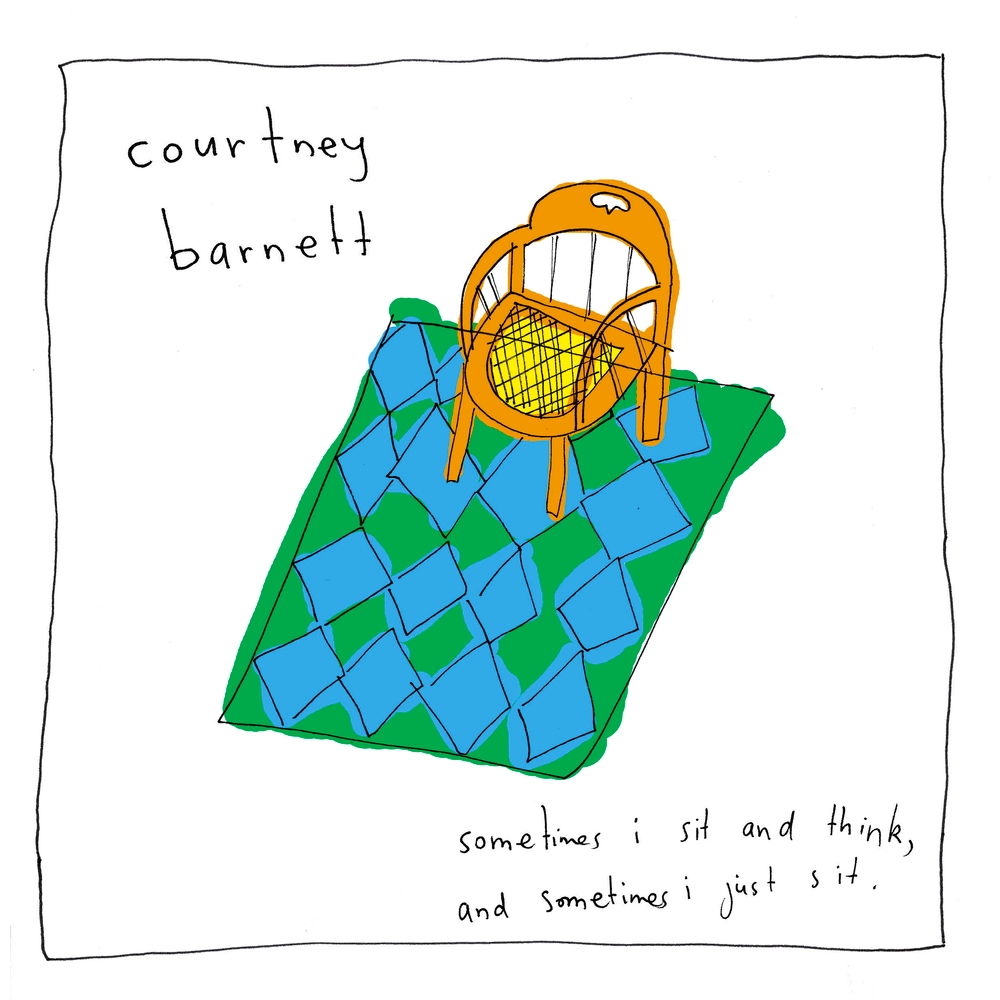 Sometimes I Sit and Think, and Sometimes I Just Sit by Courtney Barnett Background Cover