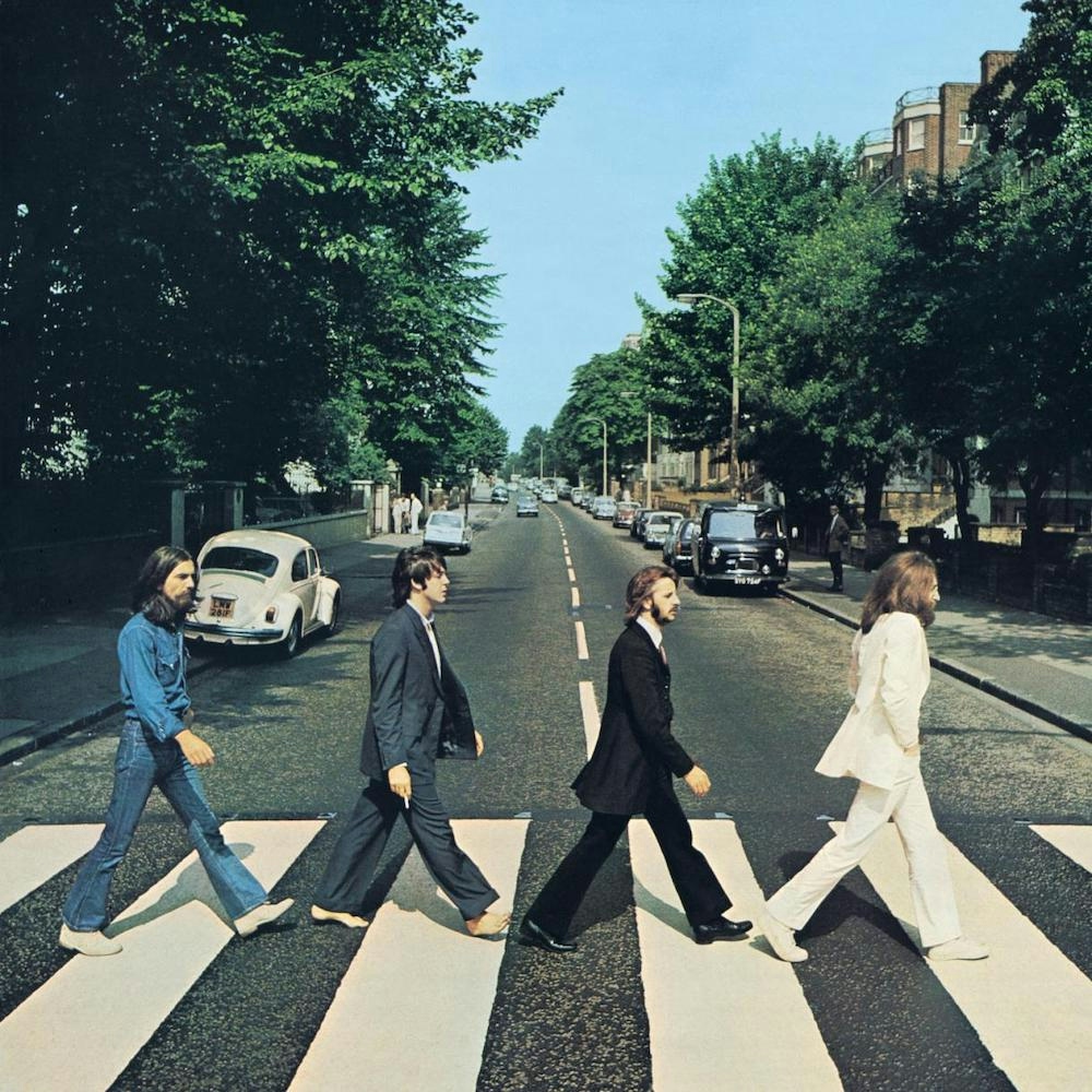 Abbey Road by The Beatles Background Cover