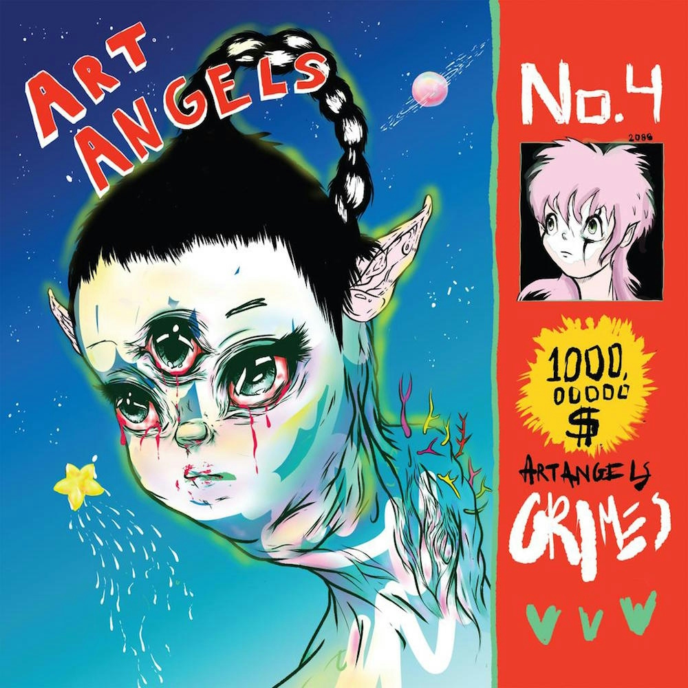 Art Angels by Grimes Background Cover