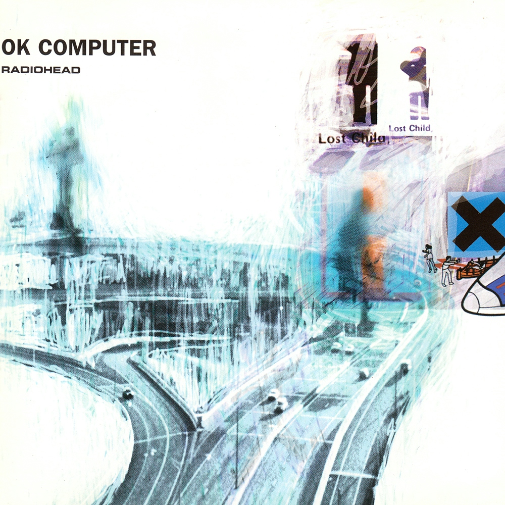 OK Computer by Radiohead Background Cover