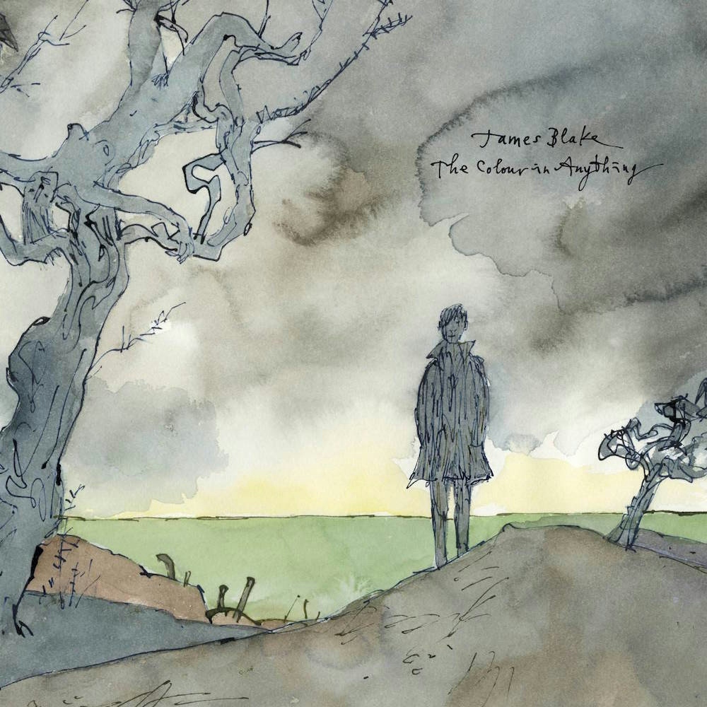 The Colour in Anything by James Blake Background Cover