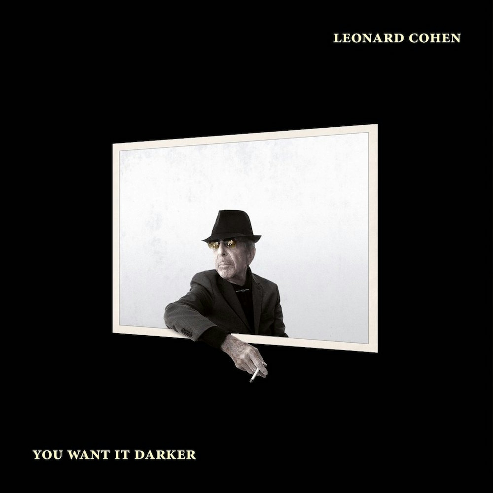 You Want It Darker by Leonard Cohen Background Cover