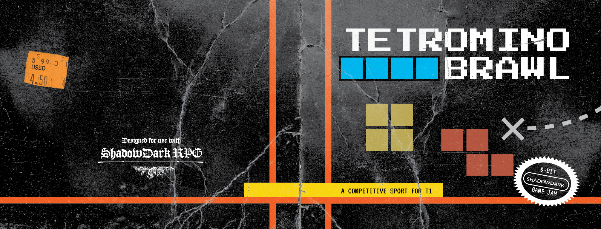 Tetromino Brawl Banner