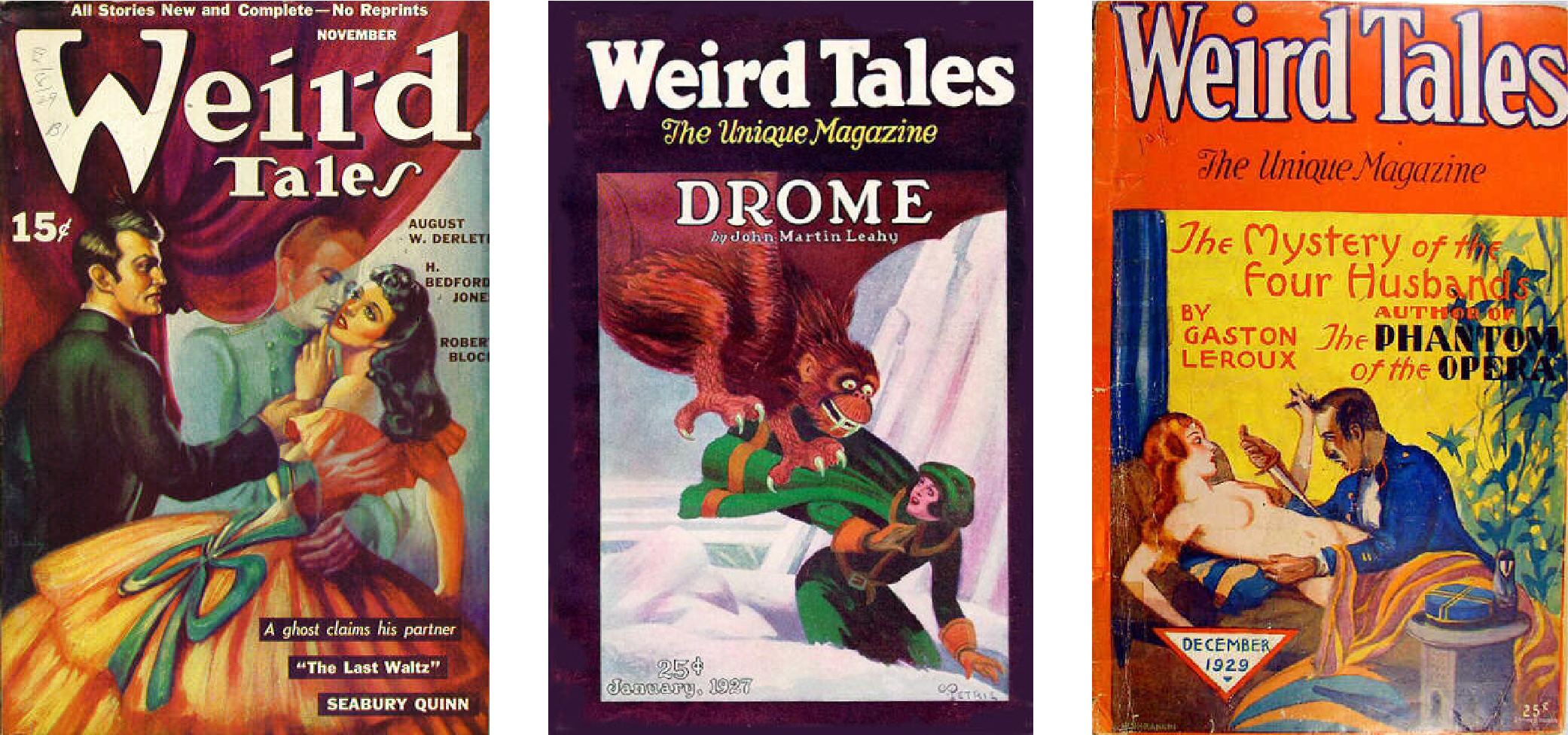 Weird Tales Covers