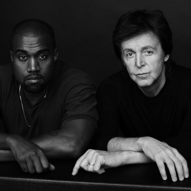 Kanye West and Paul McCartney